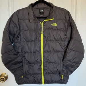 The North Face kids Charcoal Puffer